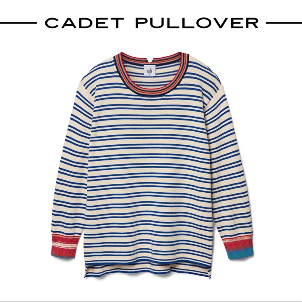 [NEW] Cabi Cadet Pullover - Play Stripes (The Explorer) Size: M